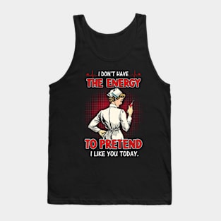 I Don't Have The Energy Tank Top